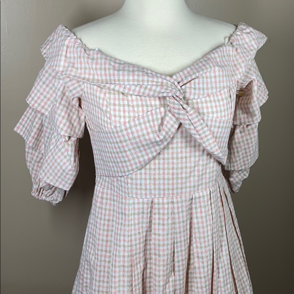 Chriselle x J.O.A. Tiered Sleeve Minidress - Picture 7 of 9